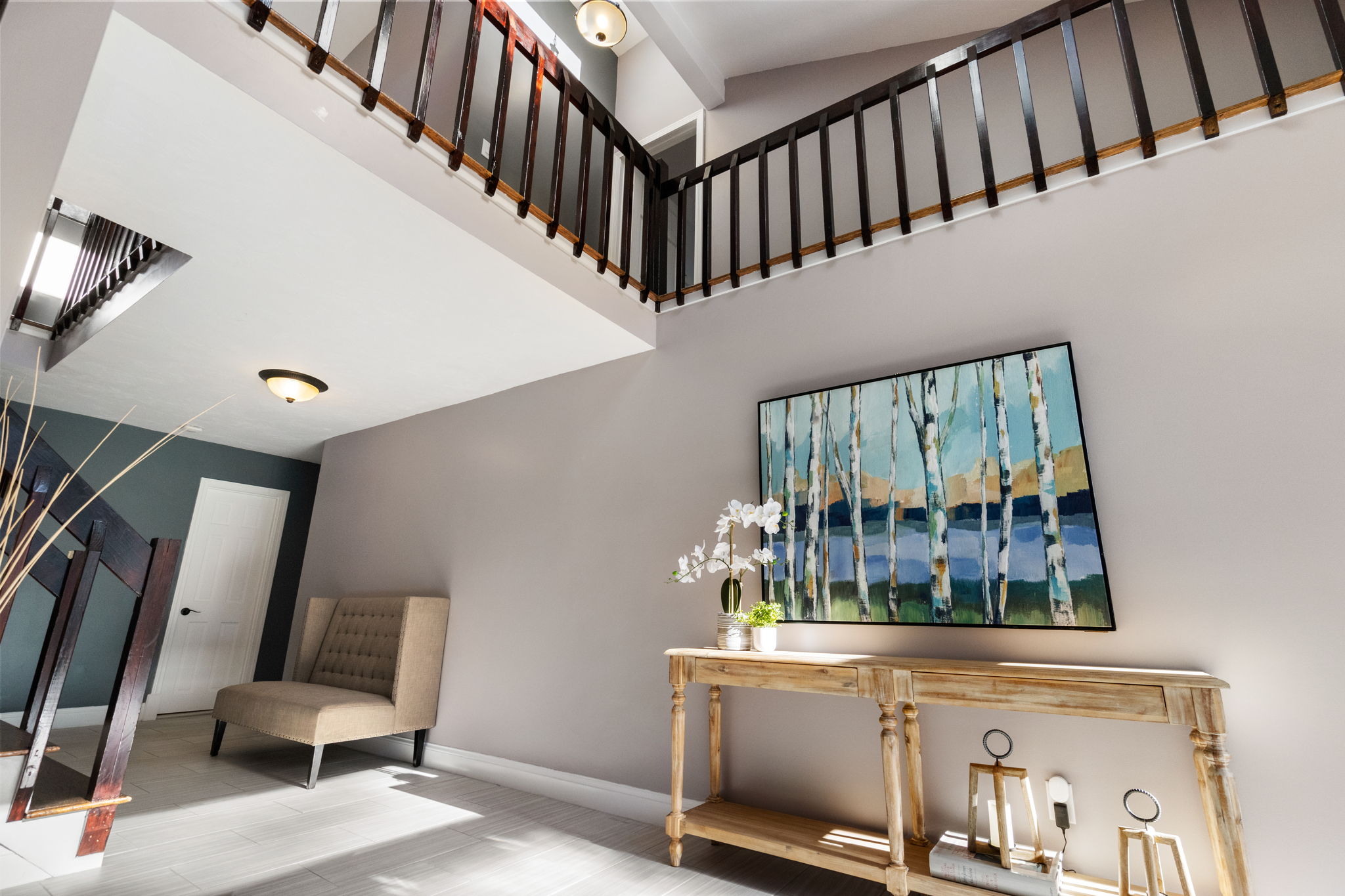 Cathedral Foyer, Nine Mallard Drive, Sharon